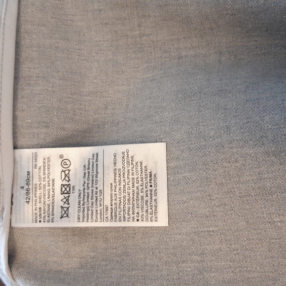 NWT - Banana Republic Gray Dress SZ 4 - Picture 7 of 7